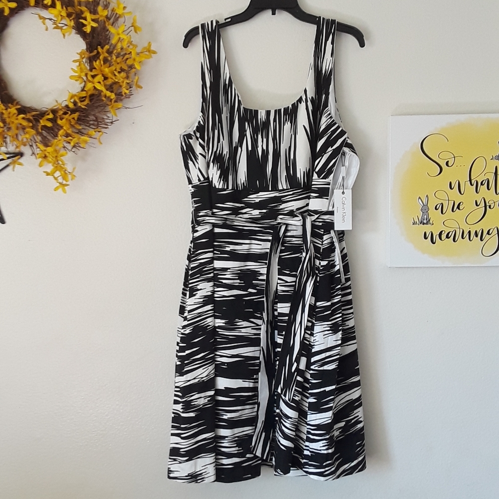 Calvin Klein GORGEOUS Fit and Flare Dress